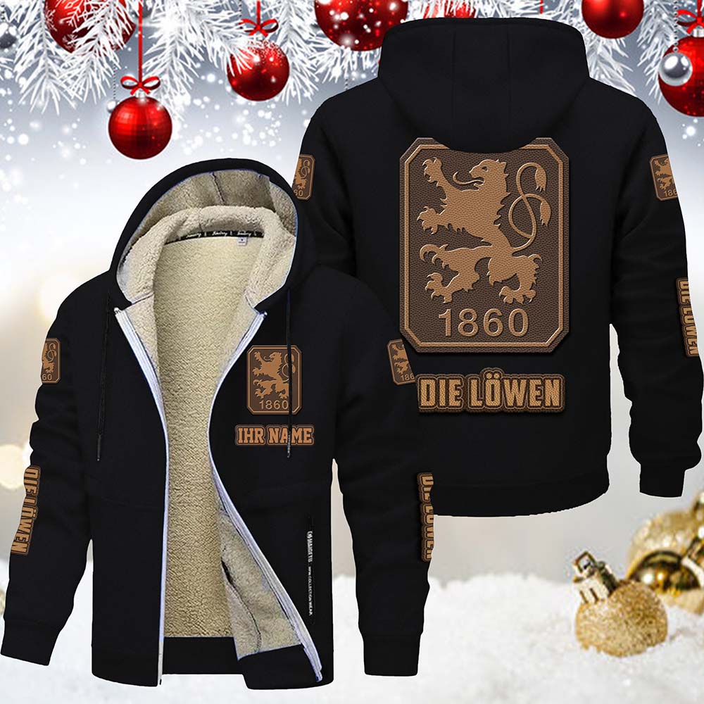TSV 1860 München Gefütterte Kapuzenjacke – Bild 2