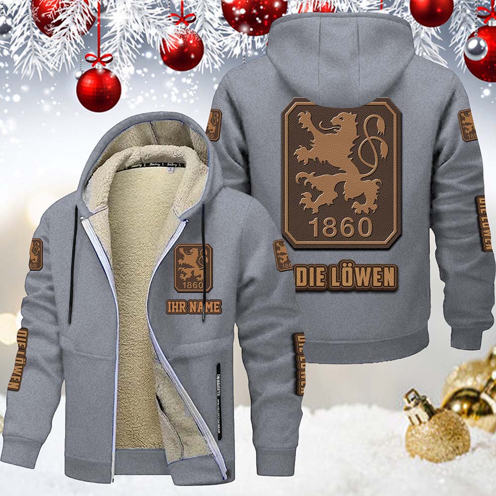 TSV 1860 München Gefütterte Kapuzenjacke – Bild 5