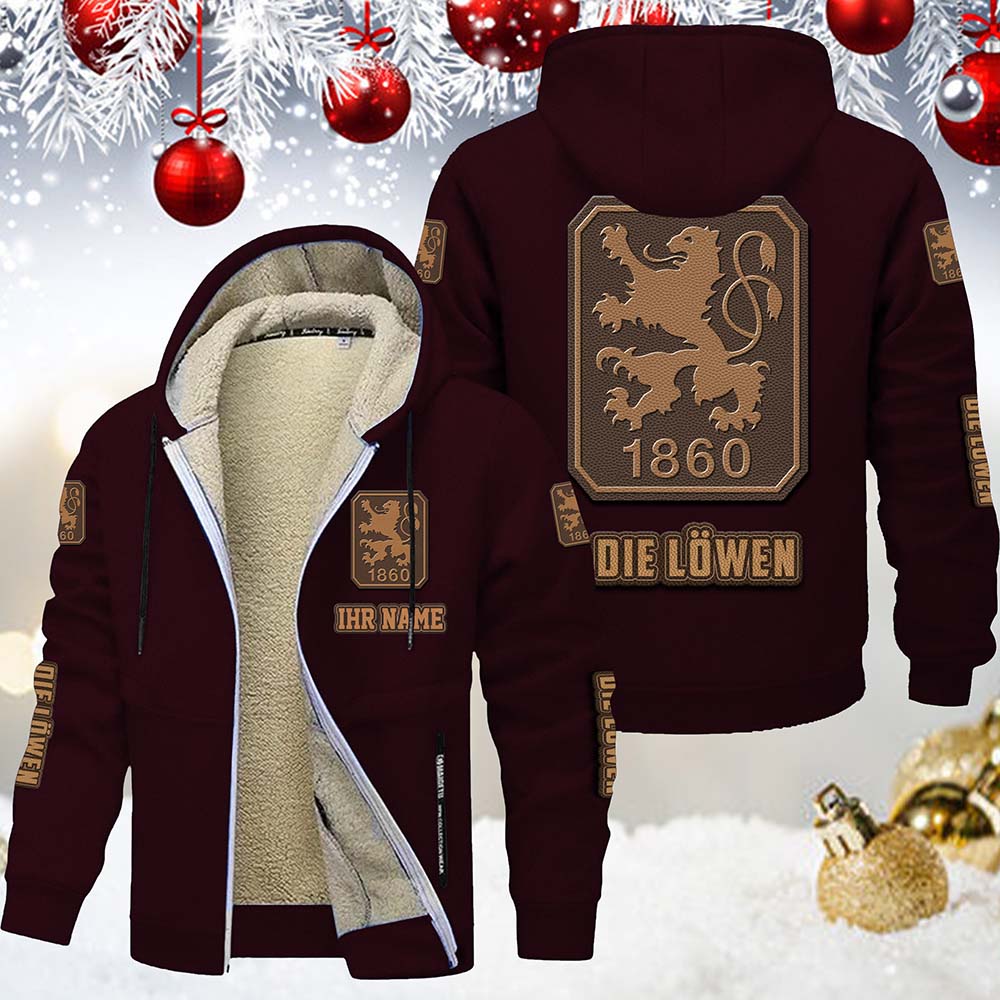 TSV 1860 München Gefütterte Kapuzenjacke – Bild 8