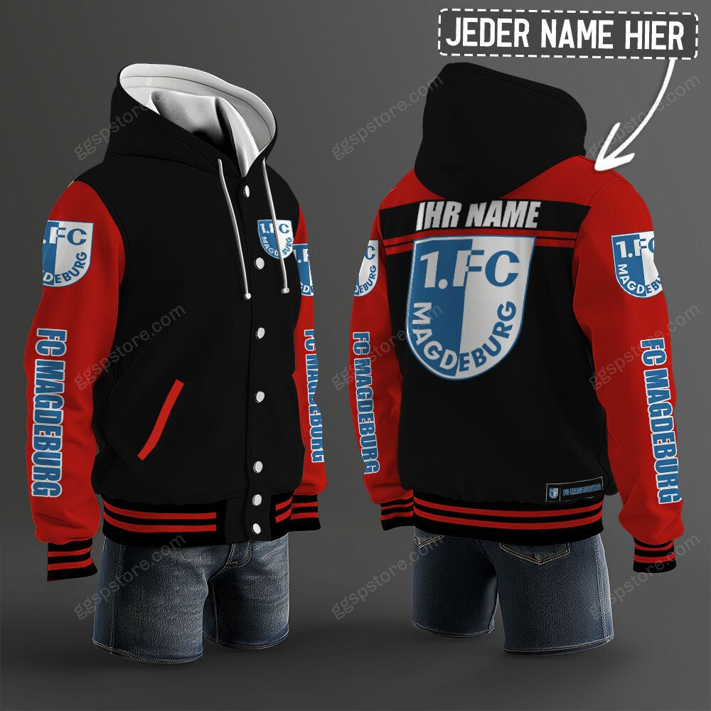 1. FC Magdeburg Hoodie Jacke – Bild 7