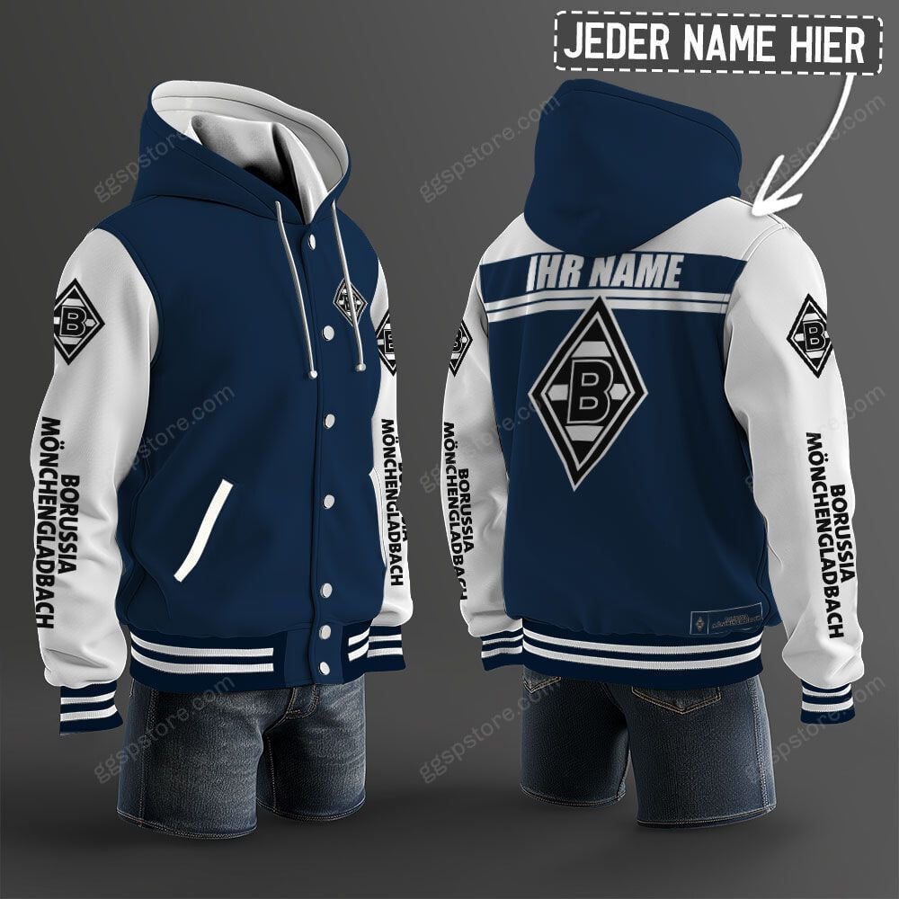 Borussia Mönchengladbach Hoodie Jacke – Bild 6