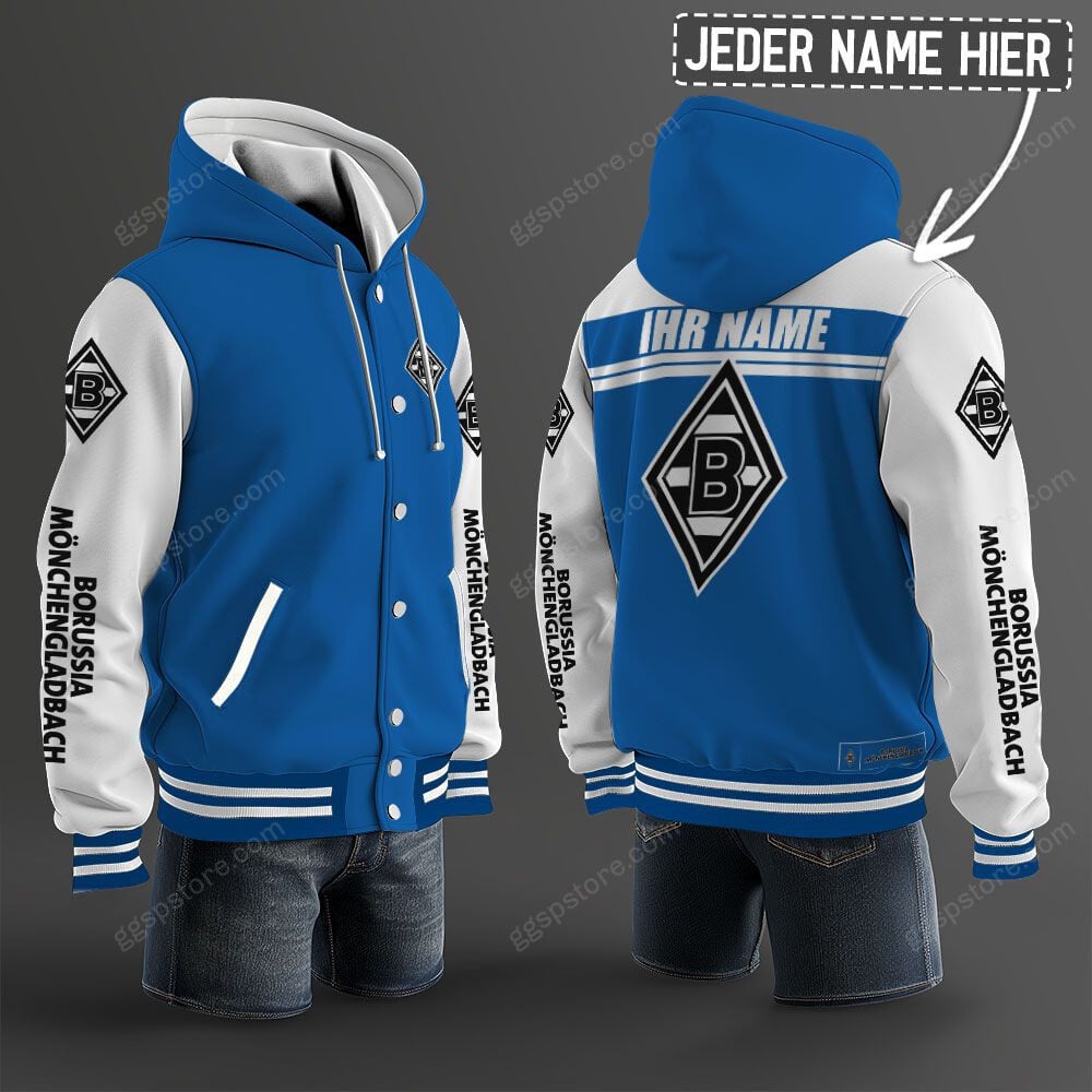 Borussia Mönchengladbach Hoodie Jacke – Bild 7