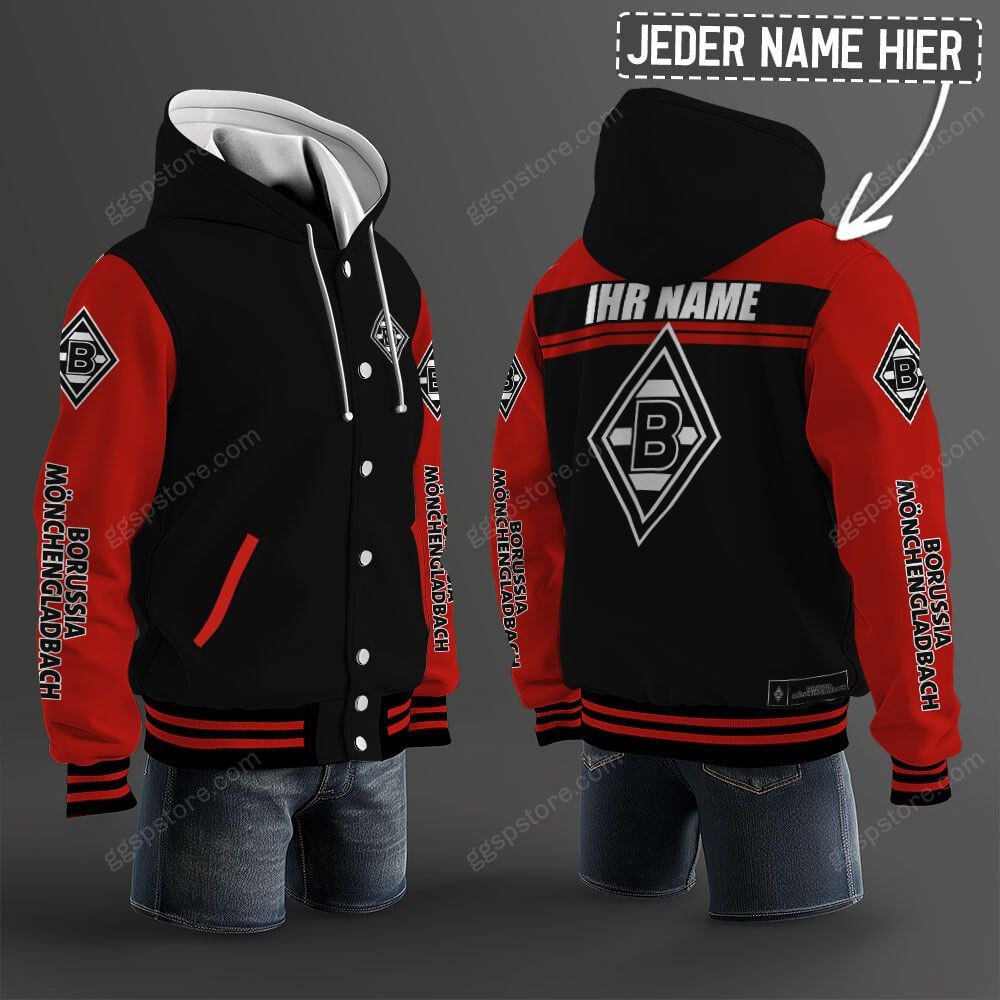Borussia Mönchengladbach Hoodie Jacke – Bild 9