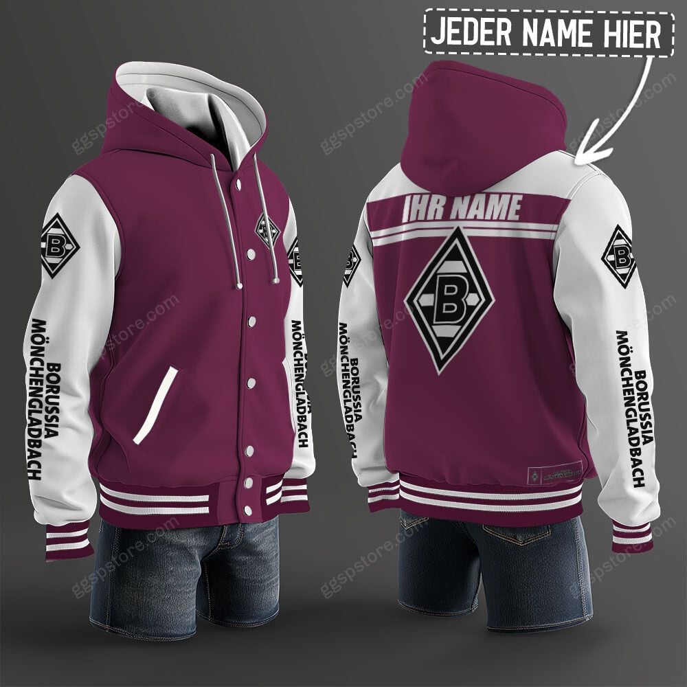 Borussia Mönchengladbach Hoodie Jacke – Bild 14