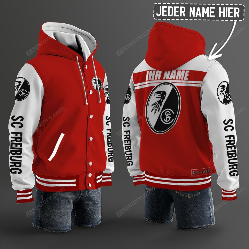 Sport-Club Freiburg Hoodie Jacke – Bild 3