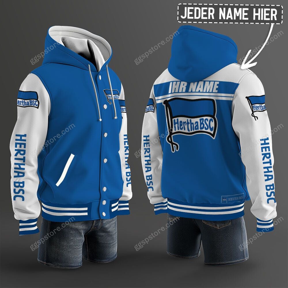 Hertha BSC Hoodie Jacke – Bild 15