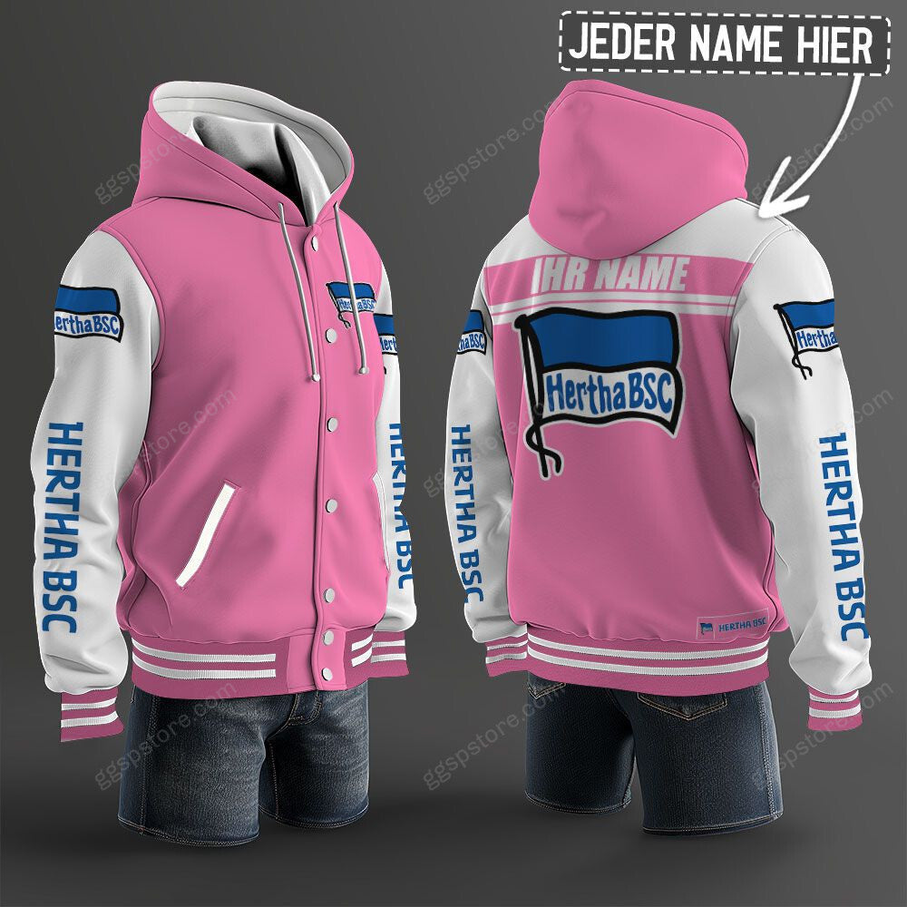 Hertha BSC Hoodie Jacke – Bild 6
