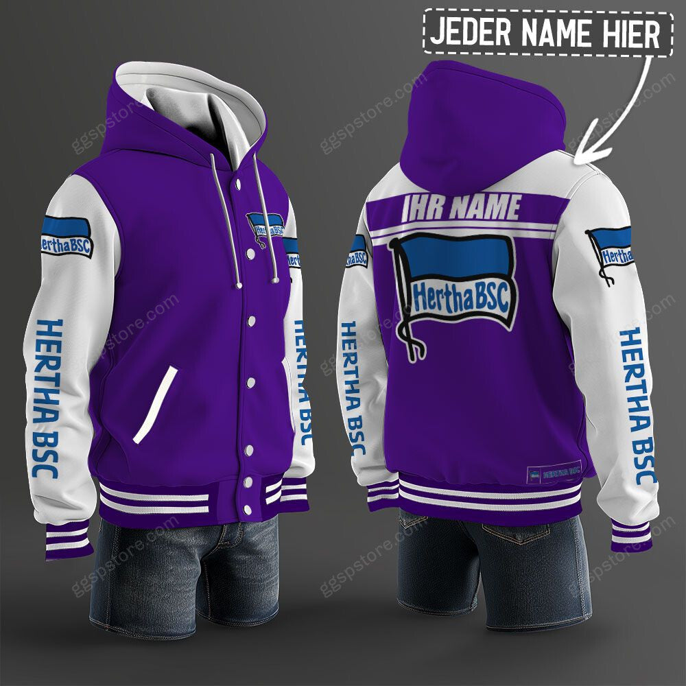 Hertha BSC Hoodie Jacke – Bild 11