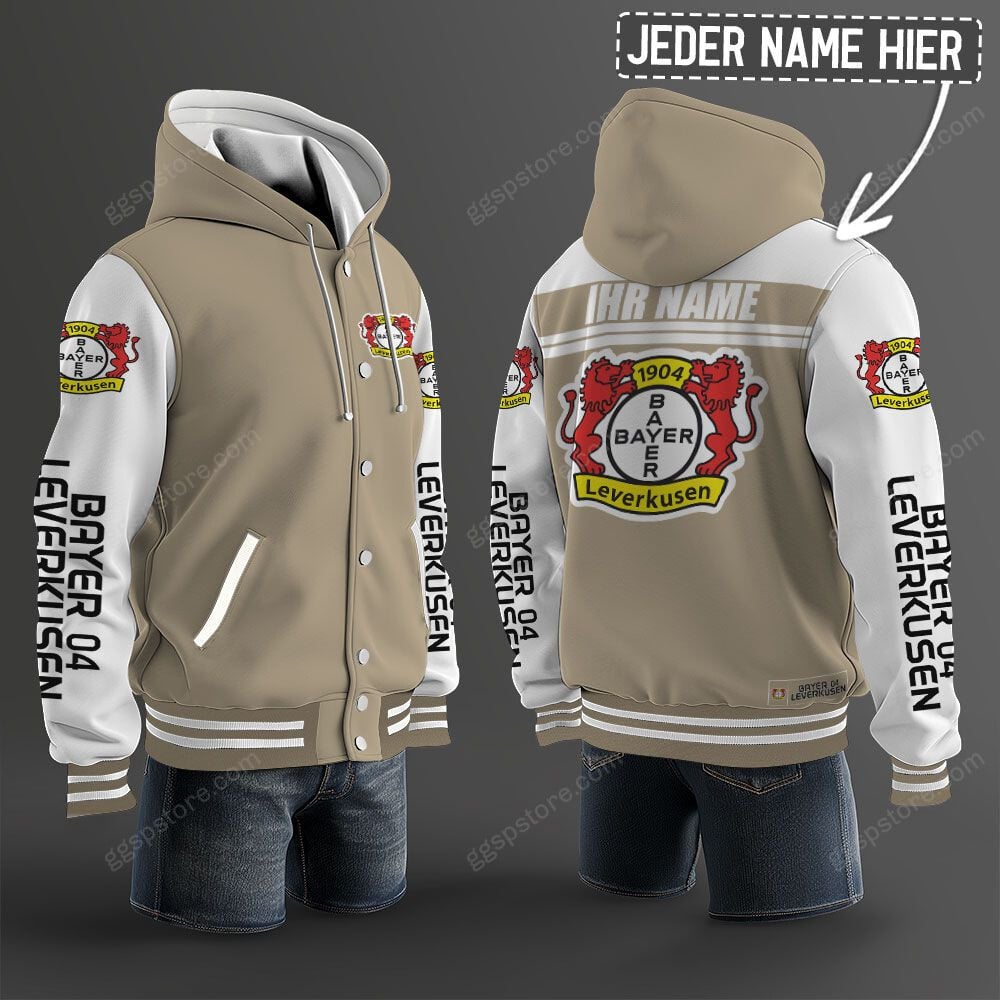 Bayer 04 Leverkusen Hoodie Jacke – Bild 8