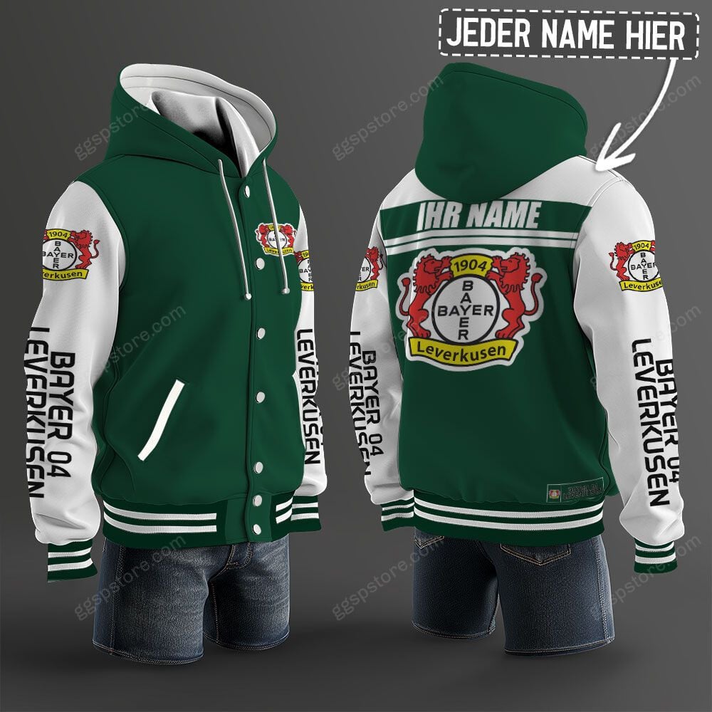 Bayer 04 Leverkusen Hoodie Jacke – Bild 10