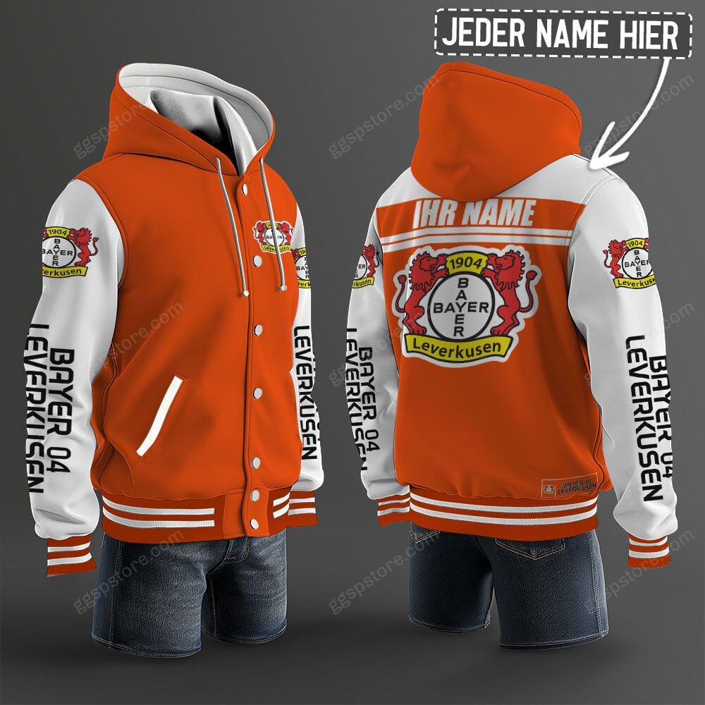Bayer 04 Leverkusen Hoodie Jacke – Bild 12