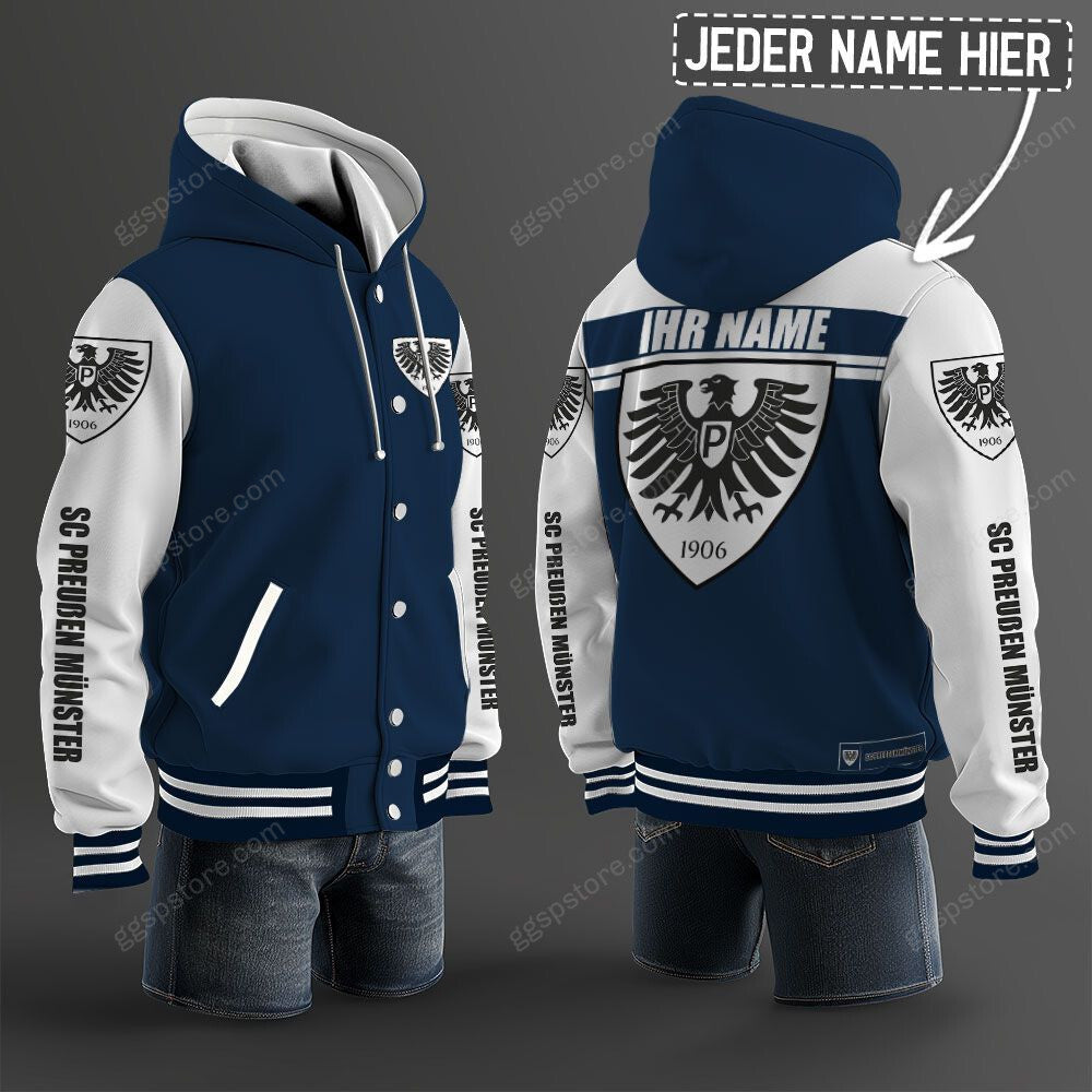 SC Preußen Münster Hoodie Jacke – Bild 5