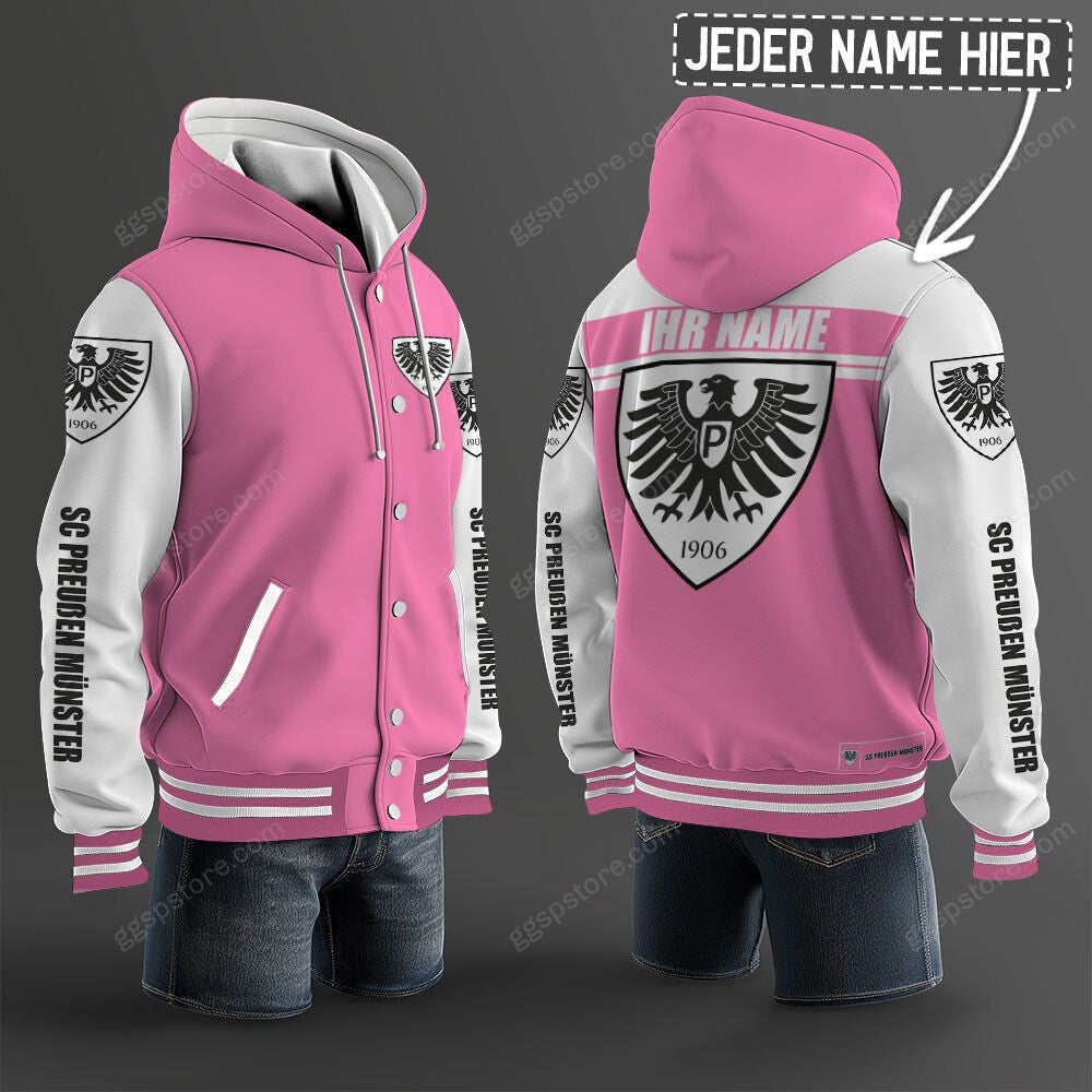 SC Preußen Münster Hoodie Jacke – Bild 7