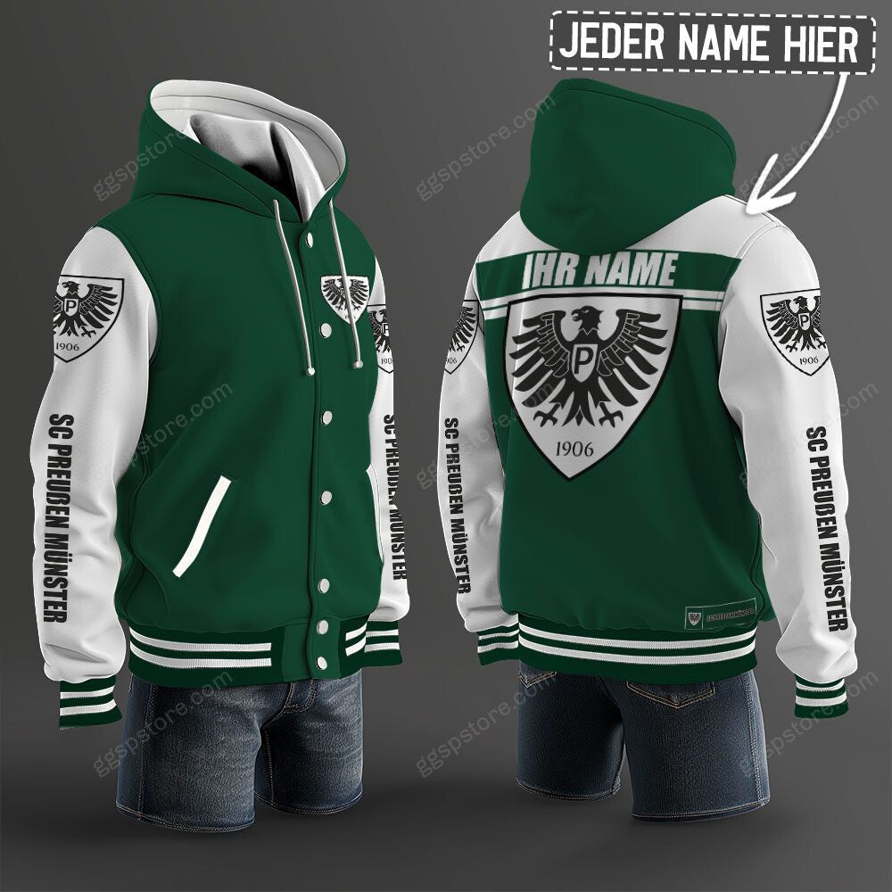 SC Preußen Münster Hoodie Jacke – Bild 11