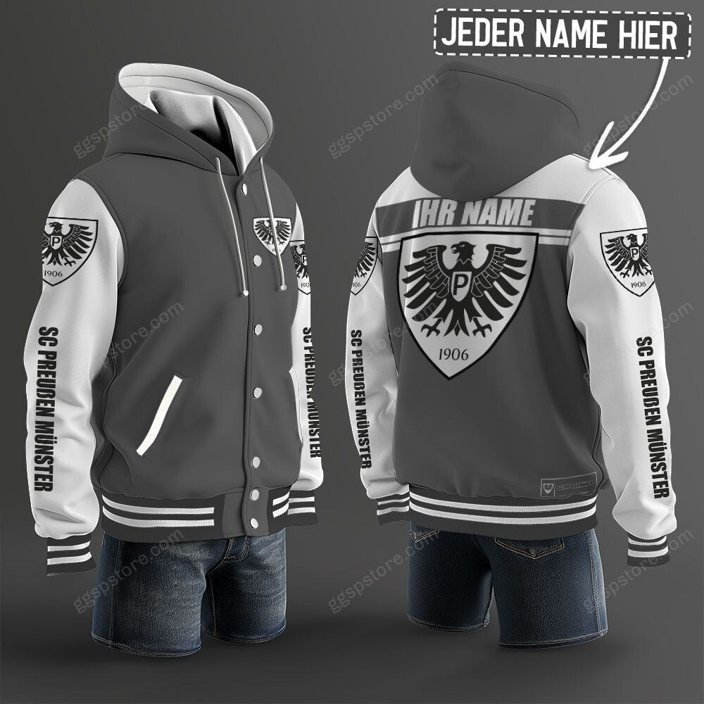 SC Preußen Münster Hoodie Jacke – Bild 2