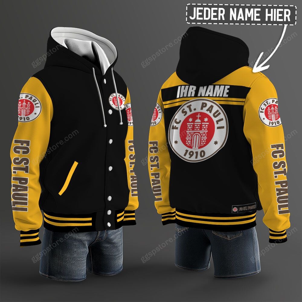 FC St. Pauli Hoodie Jacke – Bild 4