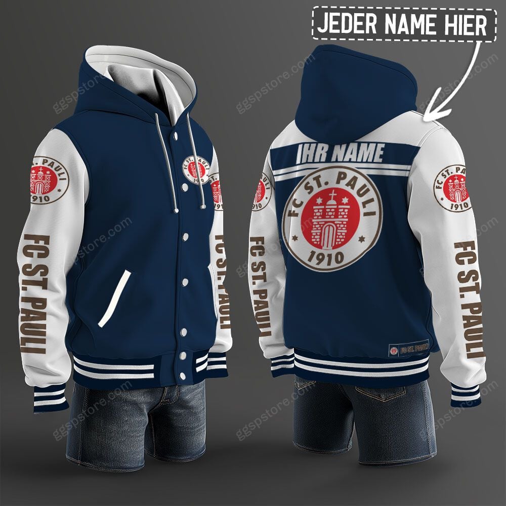 FC St. Pauli Hoodie Jacke – Bild 6