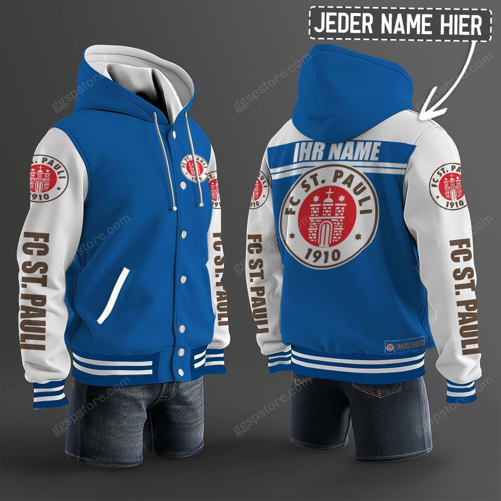 FC St. Pauli Hoodie Jacke – Bild 7