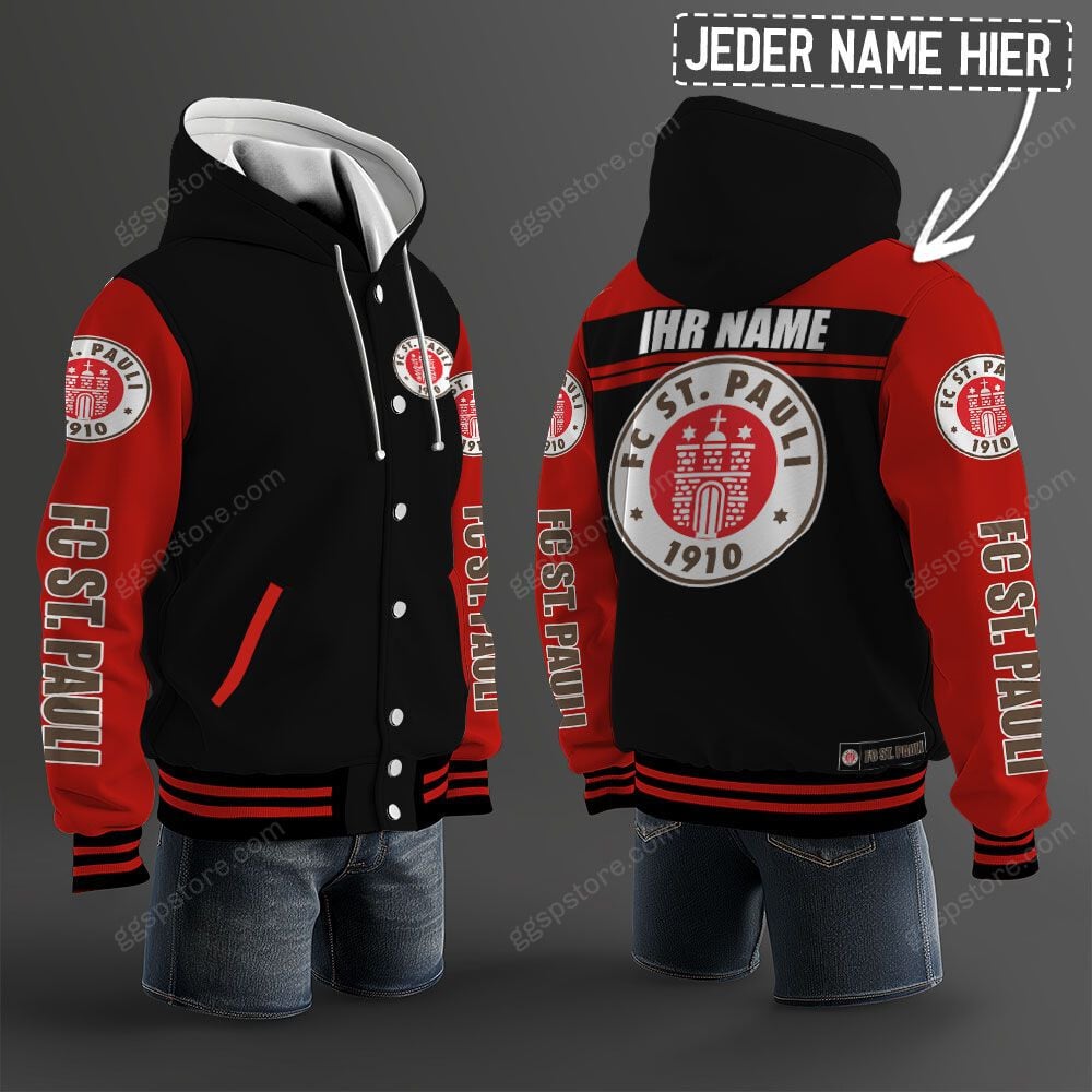 FC St. Pauli Hoodie Jacke – Bild 9