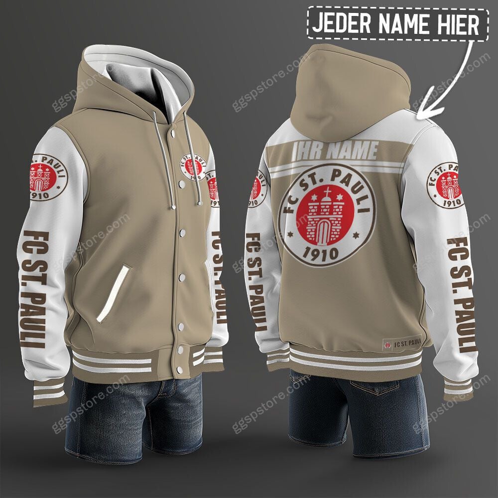 FC St. Pauli Hoodie Jacke – Bild 15