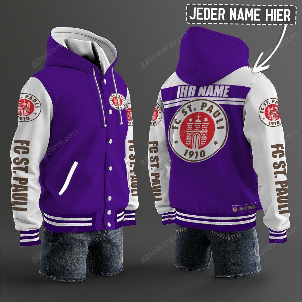 FC St. Pauli Hoodie Jacke – Bild 11