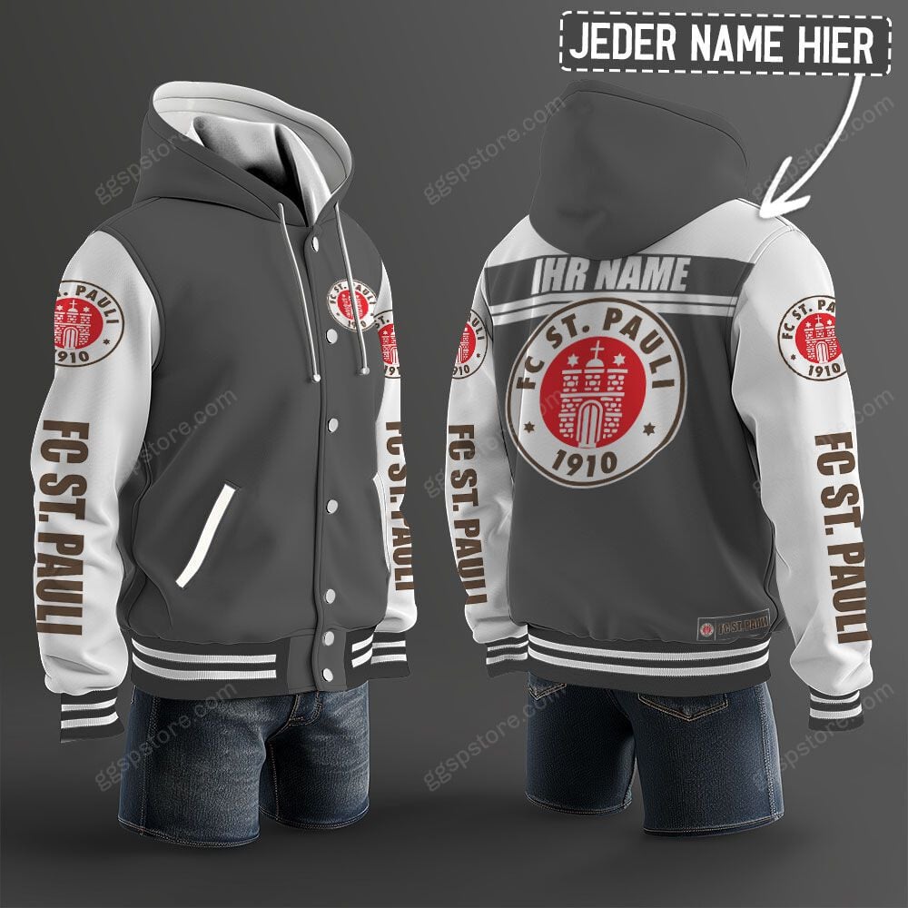 FC St. Pauli Hoodie Jacke – Bild 13