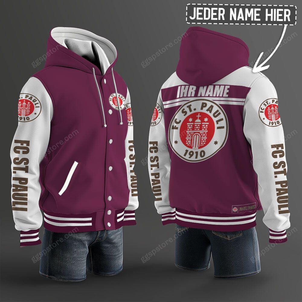 FC St. Pauli Hoodie Jacke – Bild 14