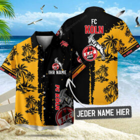 1. FC Köln 3 Sommerhemd Hawaiihemd