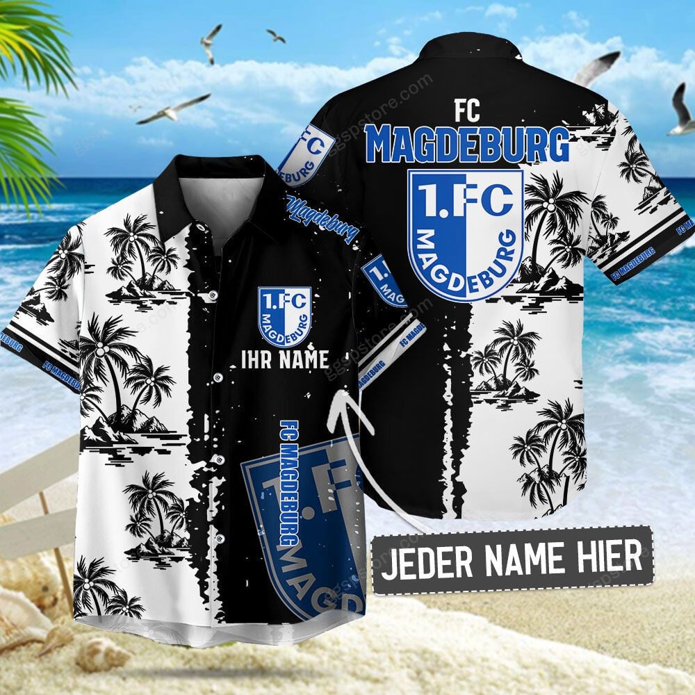 1. FC Magdeburg Hawaiihemd 2
