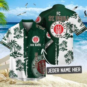 FC St. Pauli Hawaiihemd 9