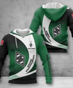 Borussia Mönchengladbach Hoodie Herren | BMG Kapuzenpullover WINA11455