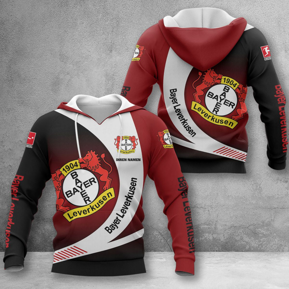 Bayer 04 Leverkusen Hoodie Herren | B04 Kapuzenpullover WINA11453