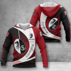 SC Freiburg Hoodie Herren | SCF Kapuzenpullover WINA11461
