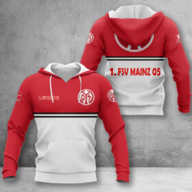 1. FSV Mainz 05 Hoodie Herren | Mainz 05 Kapuzenpullover WINA11834