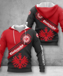Eintracht Frankfurt Hoodie Herren | SGE Kapuzenpullover WINA2858