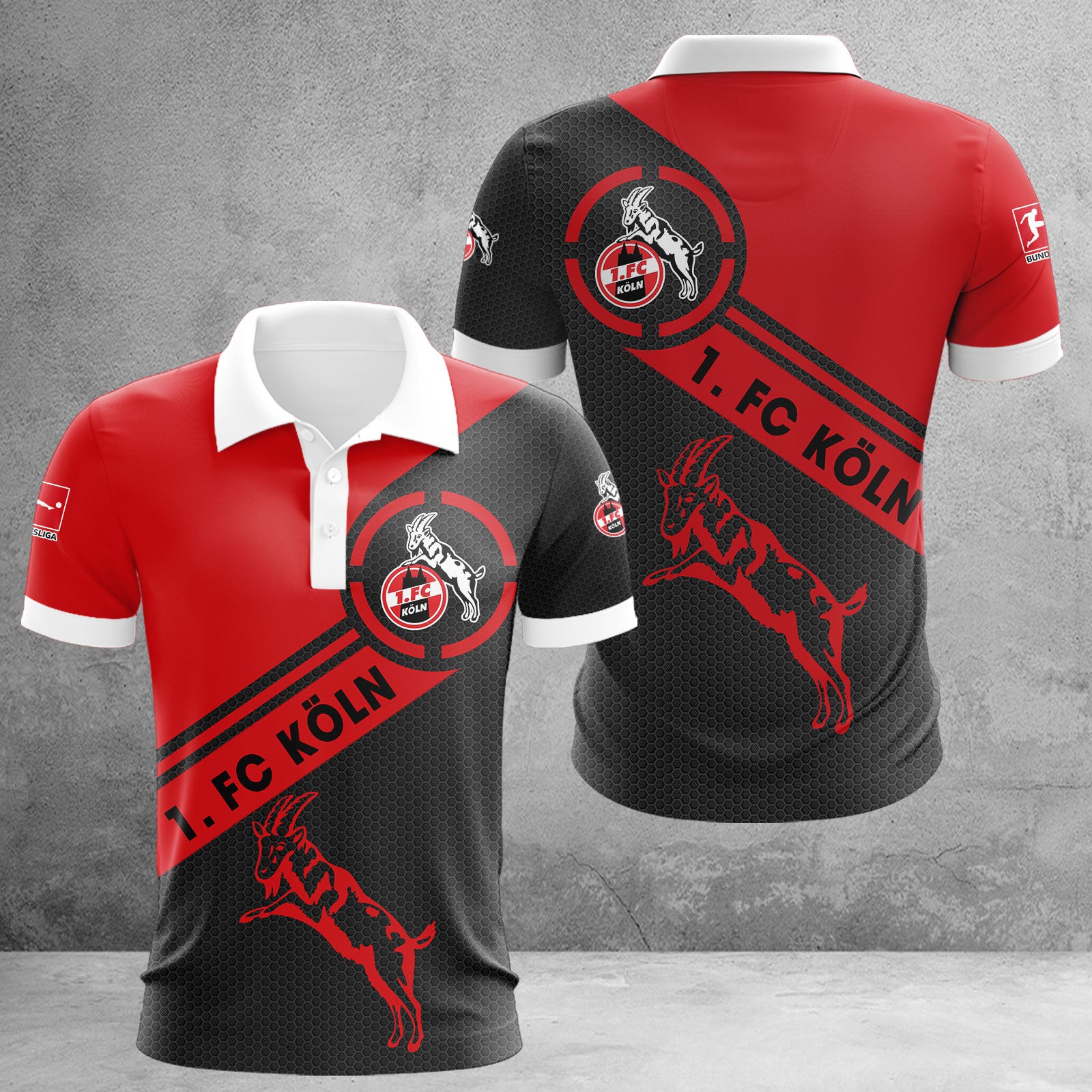 1. FC Köln Poloshirt | Effzeh Polohemd WINA2853