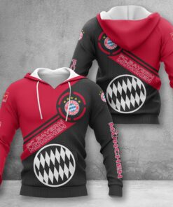 Bayern München Hoodie Herren | FCB Kapuzenpullover WINA2860