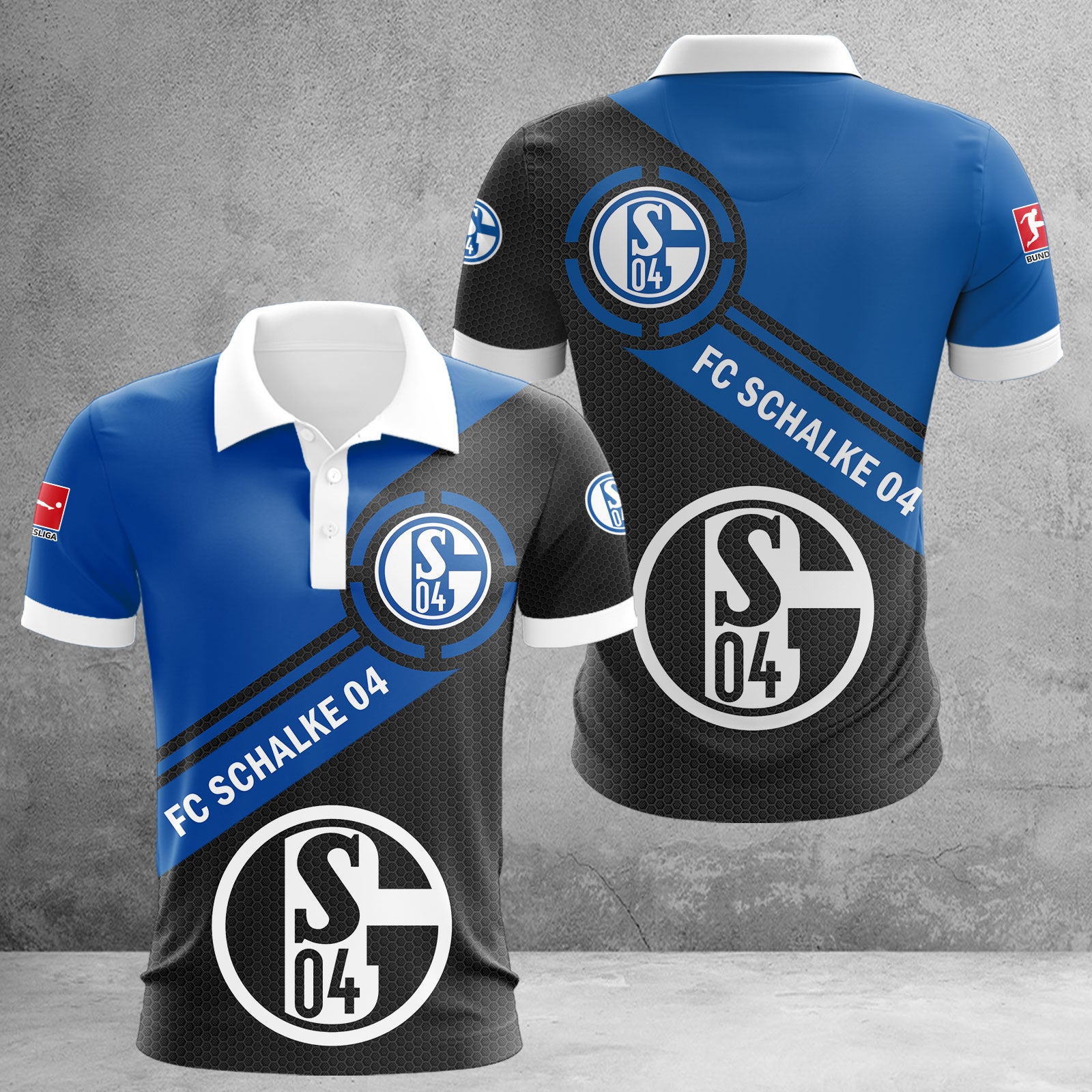 Schalke 04 Poloshirt | S04 Polohemd WINA2864