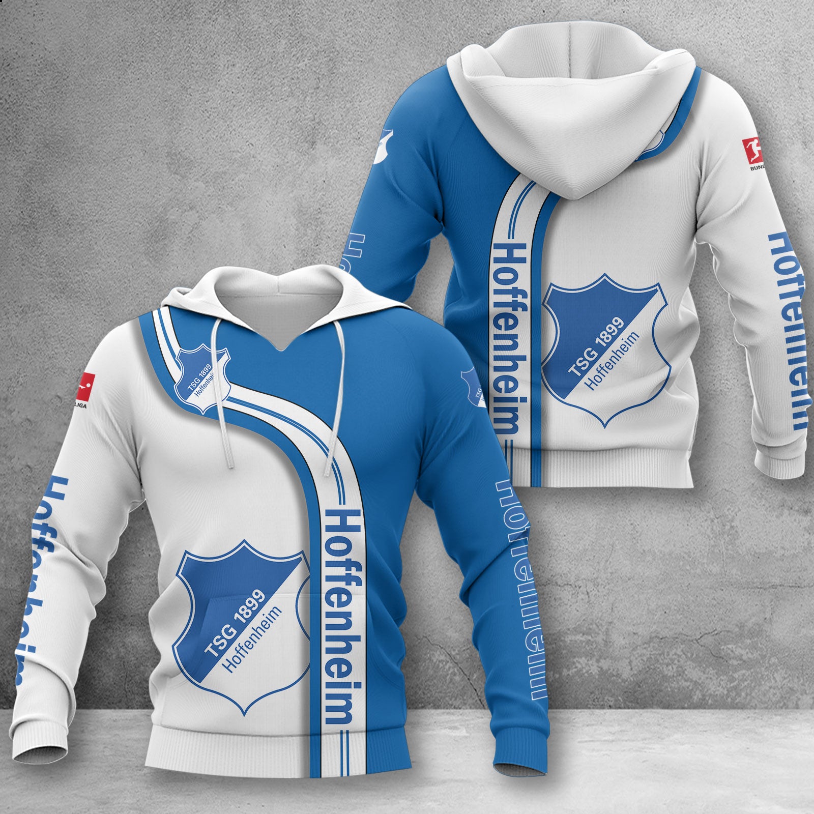 TSG Hoffenheim Hoodie Herren | TSG Kapuzenpullover WINA2809