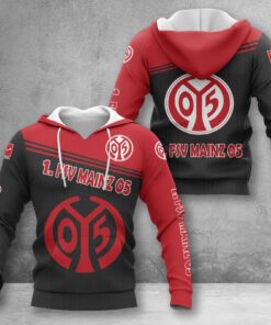 1. FSV Mainz 05 Hoodie Herren | Mainz 05 Kapuzenpullover WINA2910