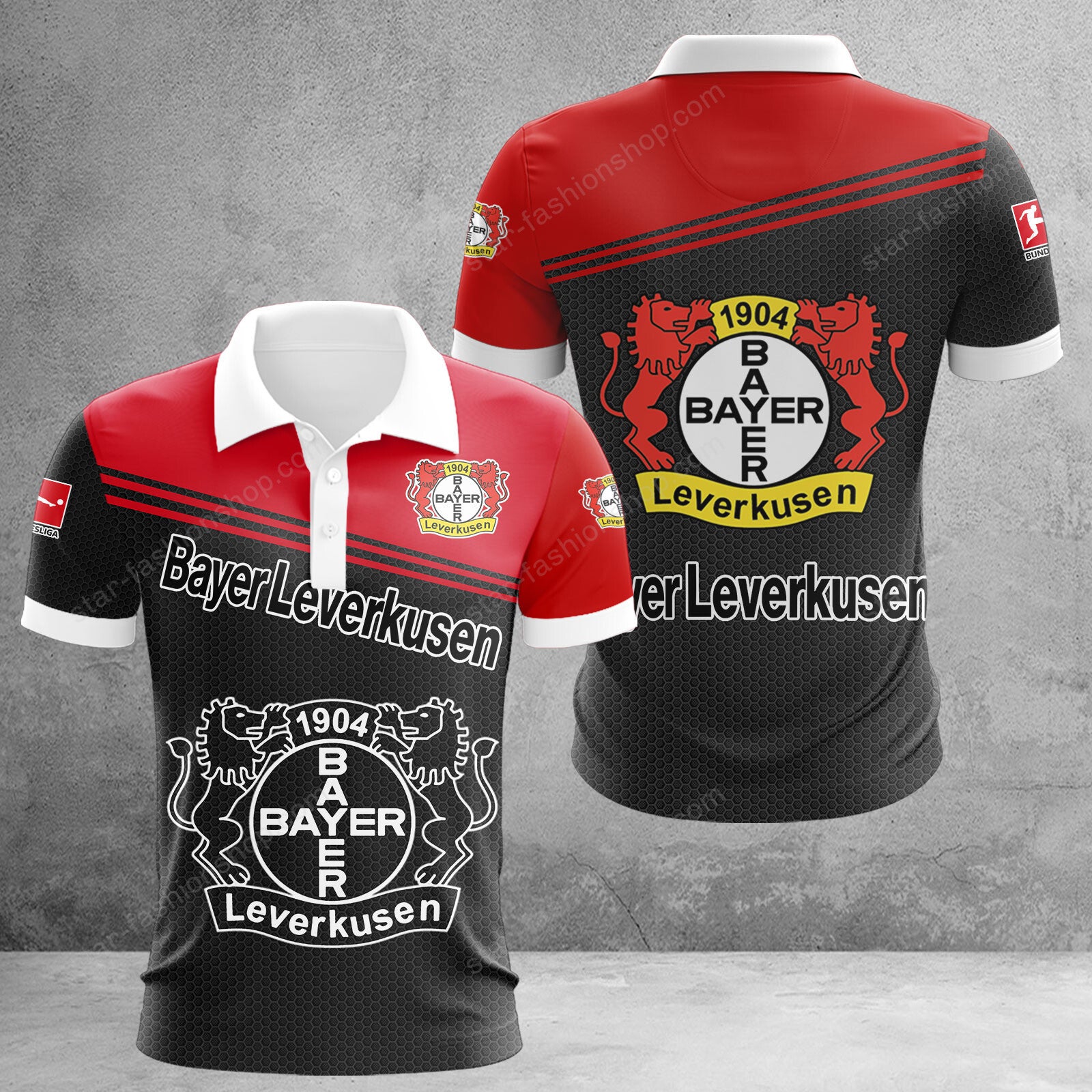 Bayer 04 Leverkusen Poloshirt | B04 Polohemd WINA2911