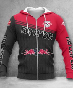 RB Leipzig Hoodie Zip Herren | RBL Kapuzenjacke mit Reißverschluss WINA2918