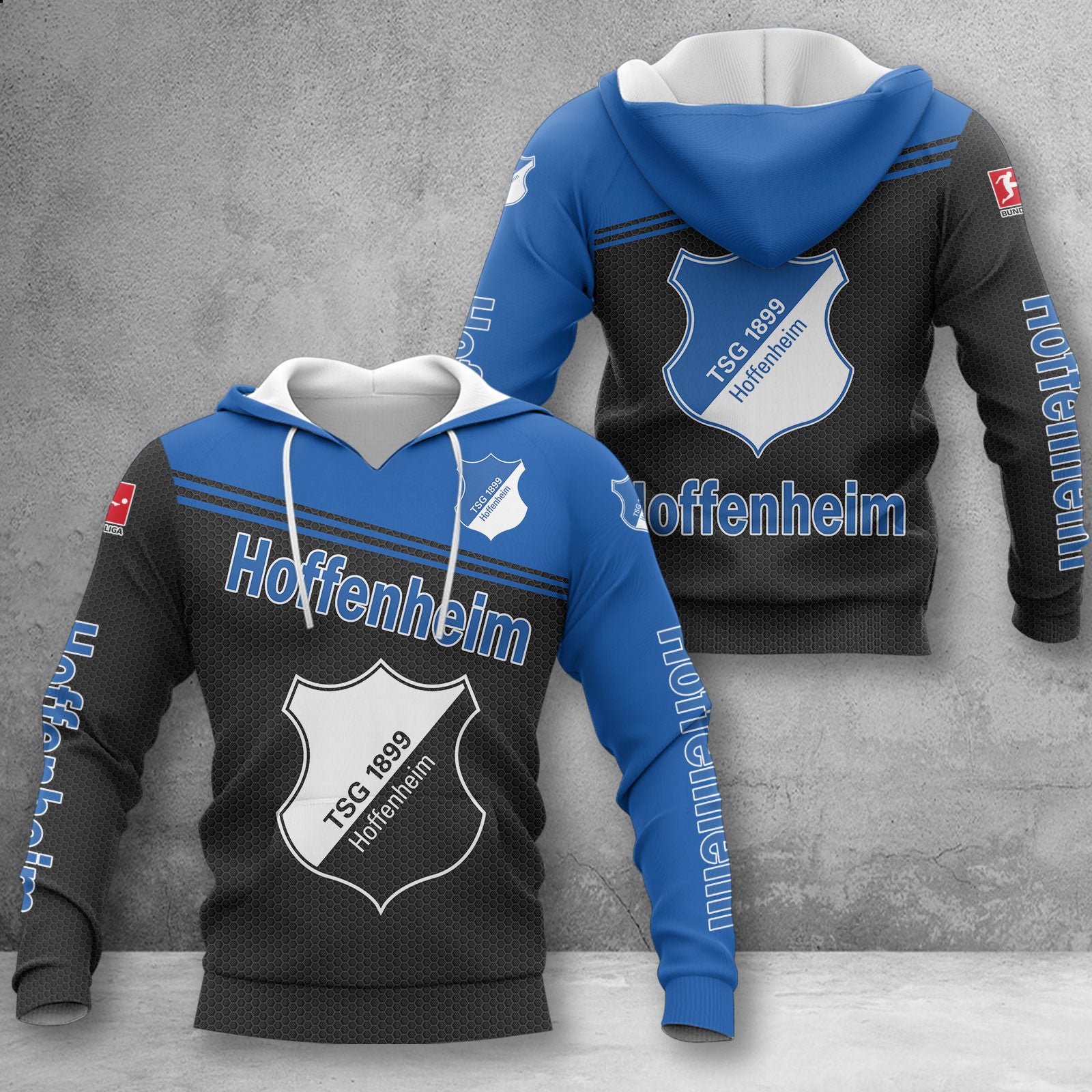 TSG Hoffenheim Hoodie Herren | TSG Kapuzenpullover WINA2921