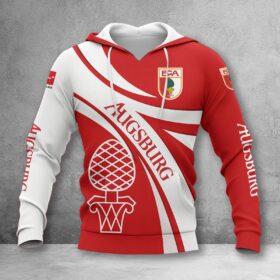 FC Augsburg Hoodie Herren | FCA Kapuzenpullover WINA2450