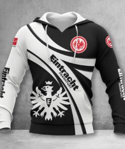 Eintracht Frankfurt Hoodie Herren | SGE Kapuzenpullover WINA2449