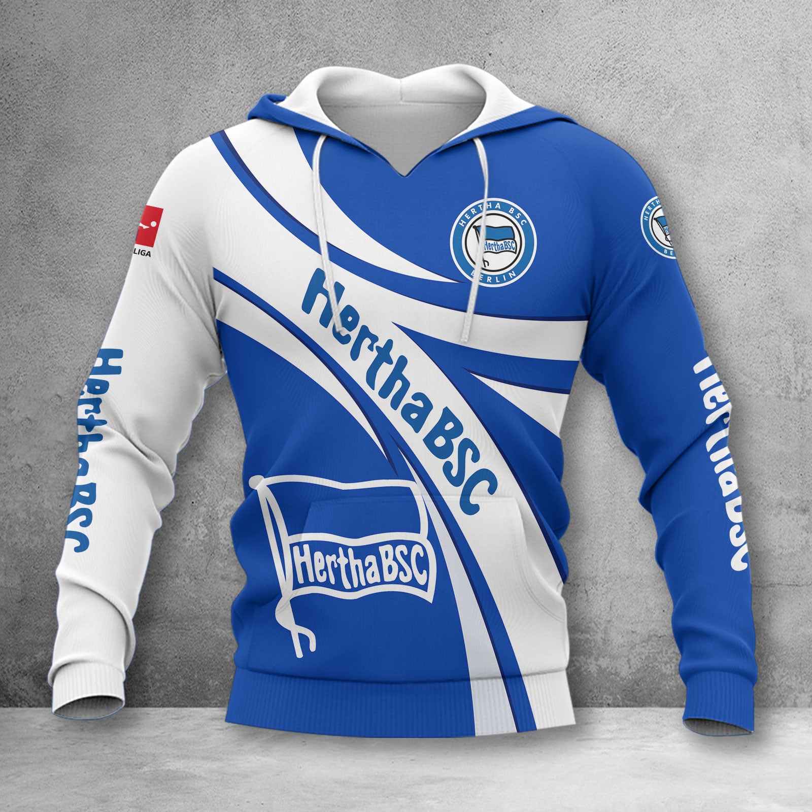 Hertha BSC Hoodie Herren | Hertha Kapuzenpullover WINA2452