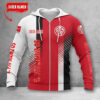 1. FSV Mainz 05 Hoodie Zip Herren | Mainz 05 Kapuzenjacke mit Reißverschluss WINA10719