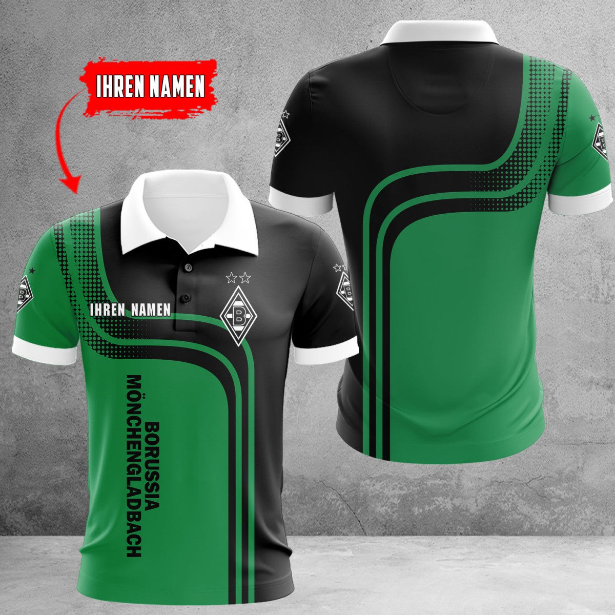 Borussia Mönchengladbach Poloshirt | BMG Polohemd WINA60122