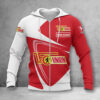 Union Berlin Hoodie Zip Herren | FCU Kapuzenjacke mit Reißverschluss WINA17717
