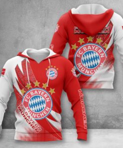 Bayern München Hoodie Herren | FCB Kapuzenpullover WINA23162